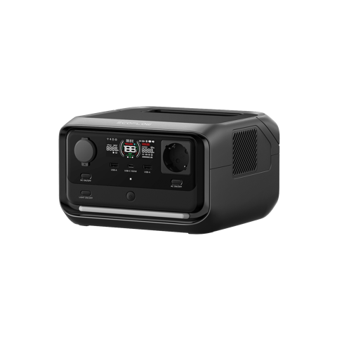 EF ECOFLOW RIVER 3 Plus (286 Wh / 600 W, X-Boost 1.200 W)