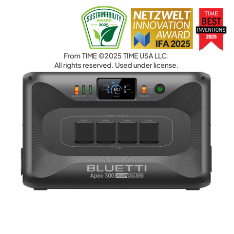 BLUETTI Apex 300 (2.764,8 Wh / 3.840 W)